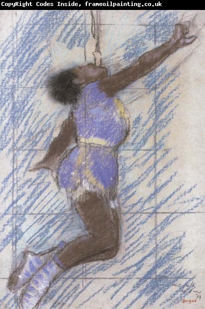 Edgar Degas Miss La La at the Cirque Fernando